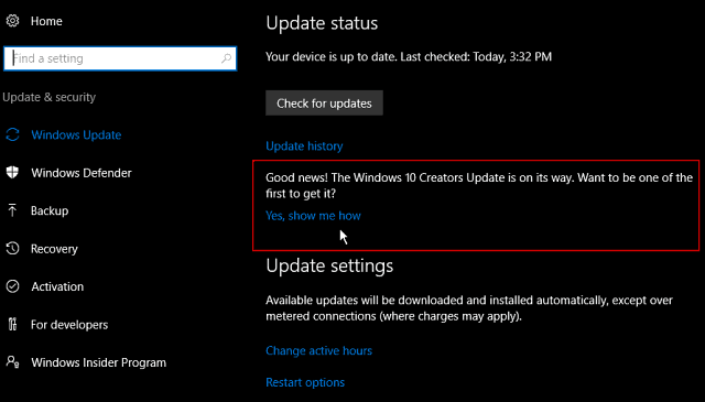 Windows 10 Creators Update Insider Build 15058 para PC disponible ahora