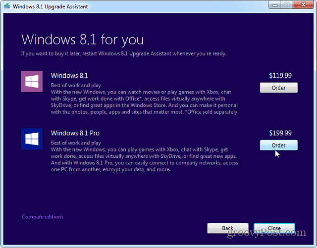 Cómo actualizar Windows 7 a Windows 8.1 con el Asistente de actualización