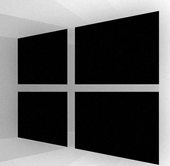 Windows 10 negro