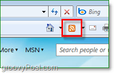 cómo suscribirse a las actualizaciones de rss de Internet Explorer desde Windows Live