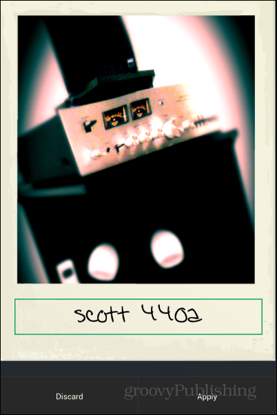 Filtro Polaroid PicShop