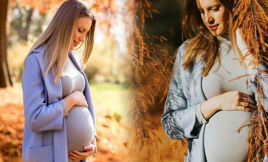 ¡5 elementos dorados para deshacerte de los efectos del otoño durante el embarazo!