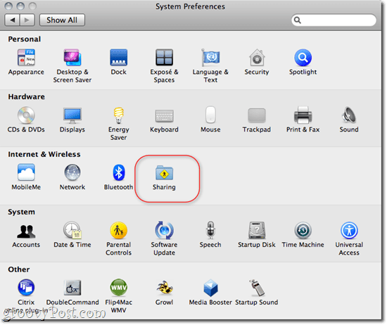 Compartir archivos y carpetas OS X - Windows 7