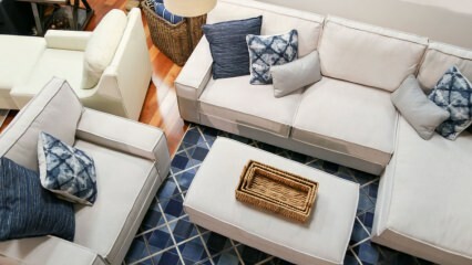 Los últimos modelos de sofás sin pies de tendencia