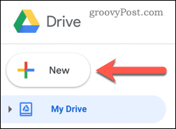 Crear un nuevo documento en Google Drive