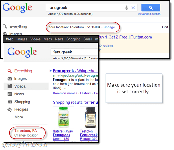 consejo de búsqueda de google shopping