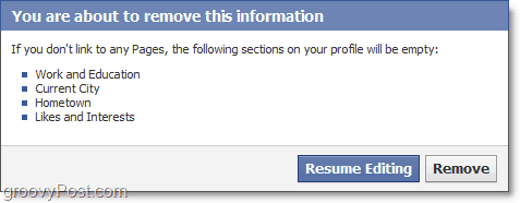 Facebook te obliga a enlazar a páginas de Facebook