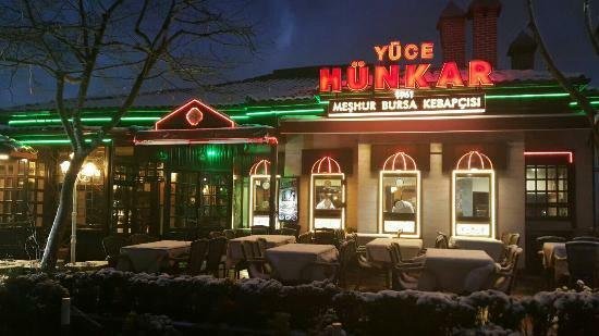 Restaurante supremo Hünkar famoso Bursa Kebab