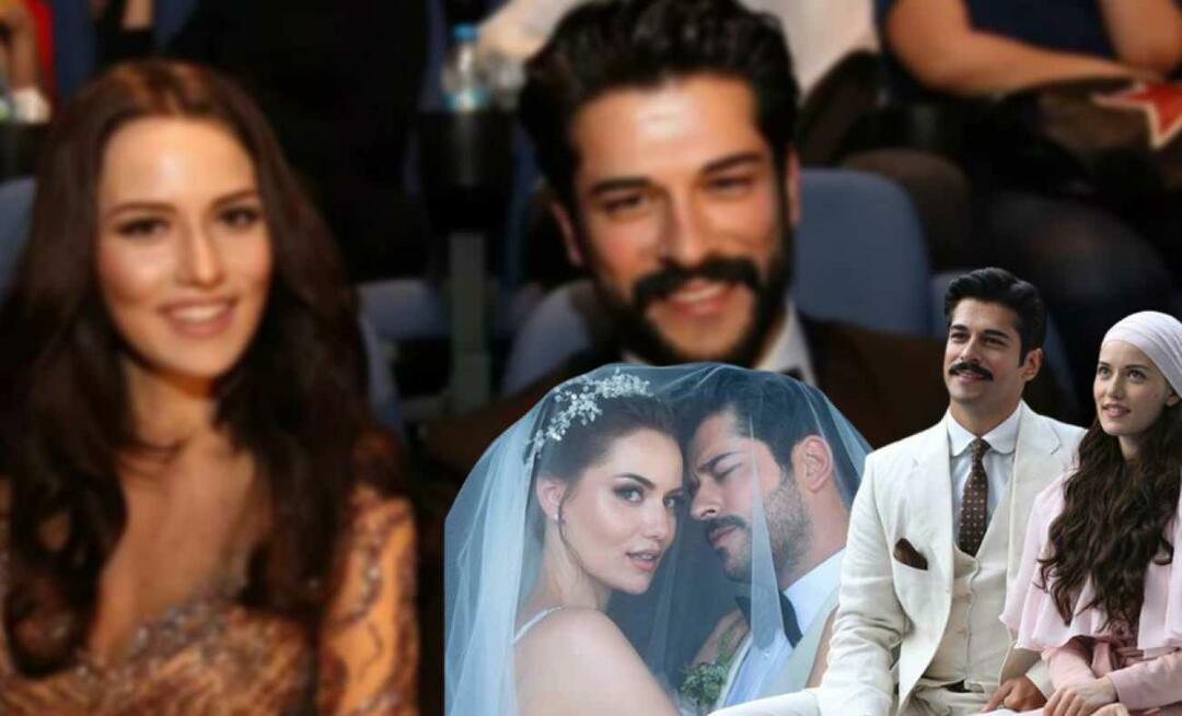 2. ¡Una pose de amor de Fahriye Evcen y Burak Özçivit con sus hijos en brazos!