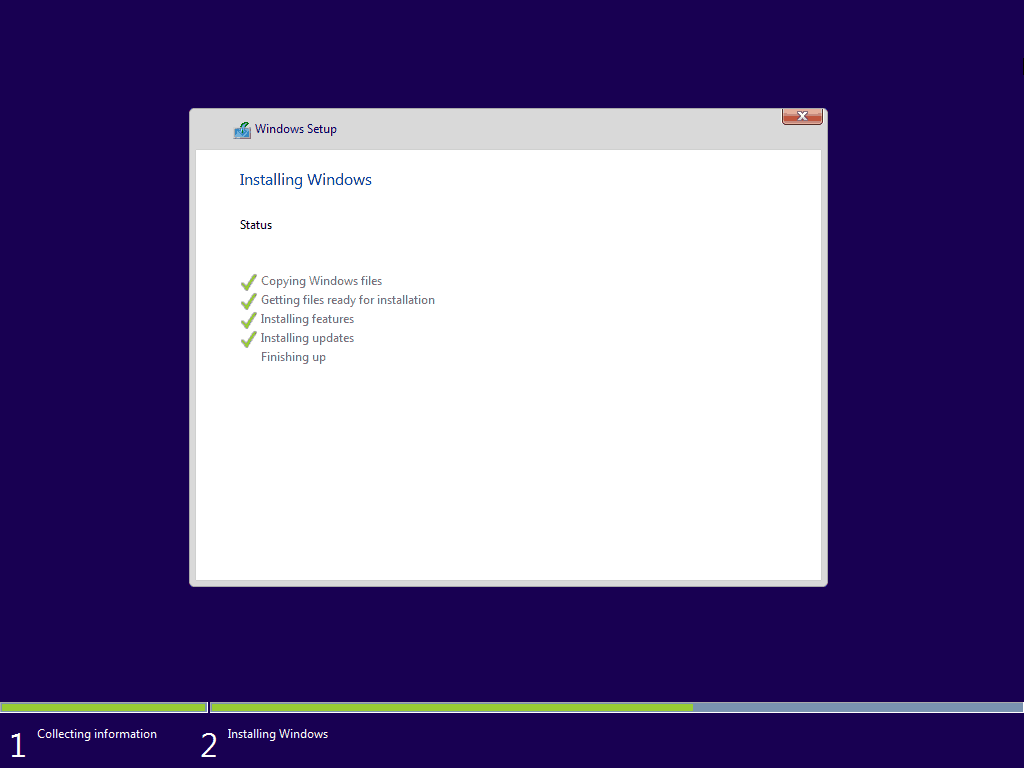 11 Finalizando la instalación limpia de Windows 10