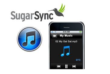 SugarSync + iTunes y iPhone