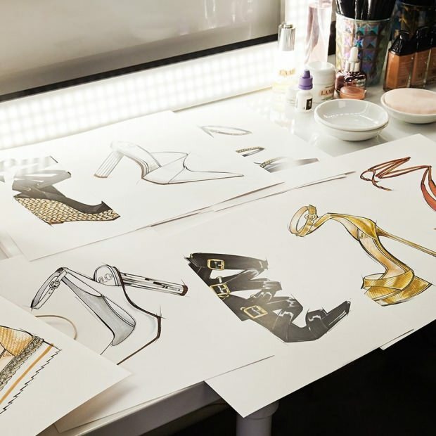 Diseño de zapatos de Jennifer Lopez