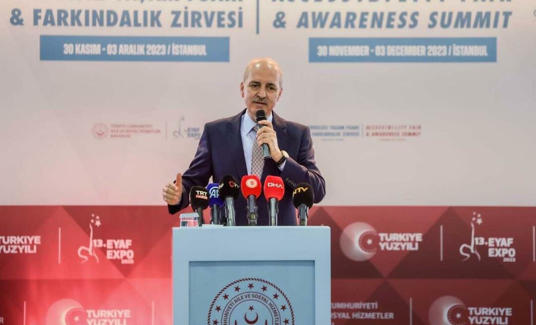 ¡Publicación del 'Día Internacional de los Derechos de la Mujer' del presidente de la Gran Asamblea Nacional de Turquía, Numan Kurtulmuş!