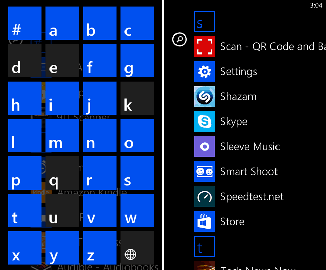 Aplicaciones Windows Phone 8