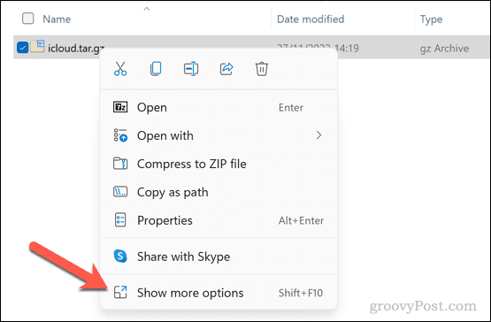 Mostrar opciones adicionales en el menú contextual de Windows 11
