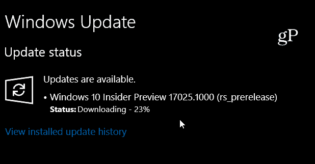 Microsoft lanza Windows 10 Redstone 4 Preview Build 17025