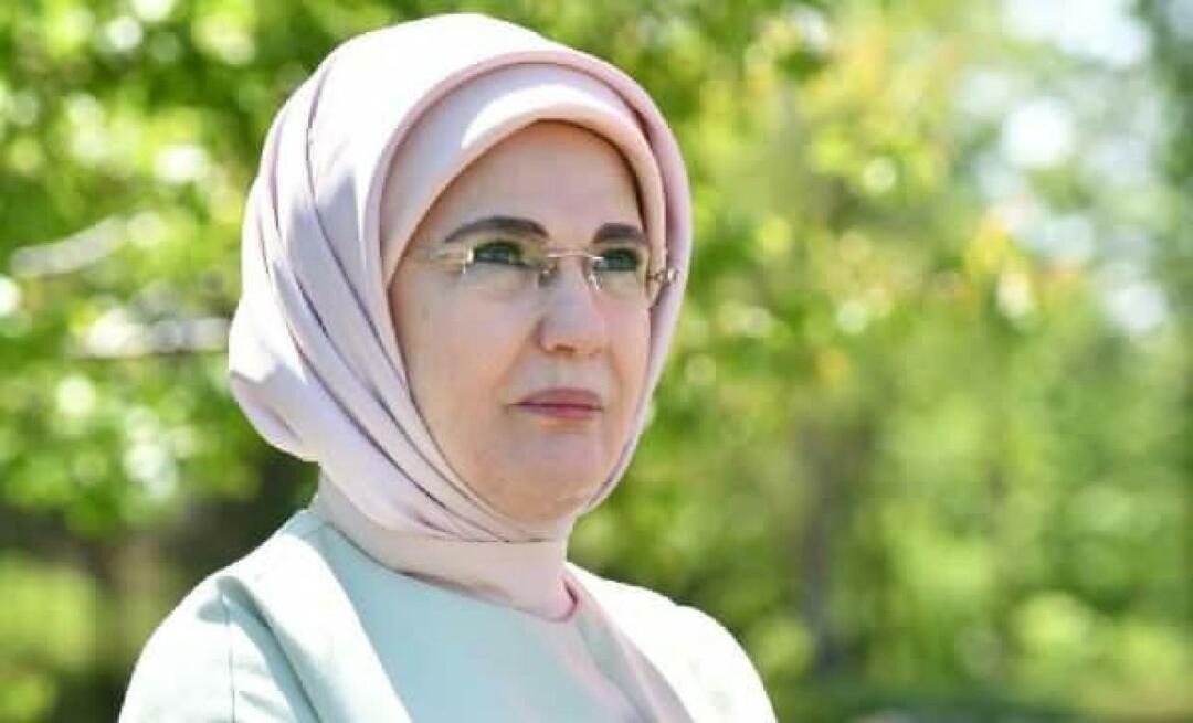 Emine Erdoğan al pueblo de los Emiratos Árabes Unidos que apoyó la campaña de ayuda humanitaria 