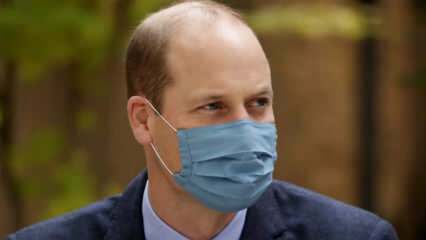 El príncipe William recibe la primera dosis de la vacuna contra el coronavirus