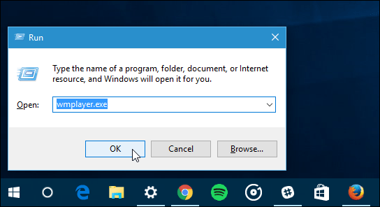 Ejecute Windows 10