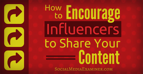 fomentar el intercambio de contenido de influencers