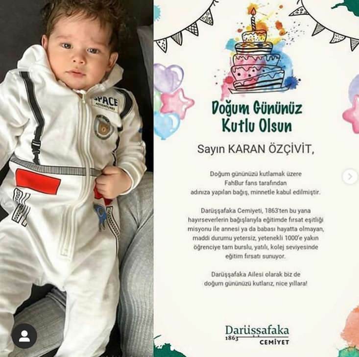 ¡Fahriye Evcen compartió a su hijo Karan por segunda vez! Mensaje de cumpleaños emocional para Karan Özçivit