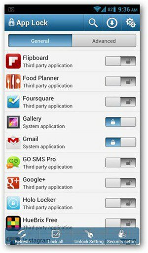 Cómo bloquear aplicaciones y funciones en Android con App Lock