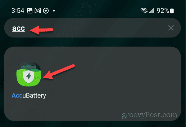 iniciar batería android