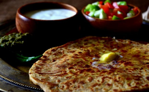 ¿Cómo hacer el desayuno de panqueque indio paratha?