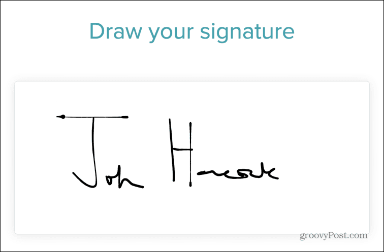 signwell dibujar firma