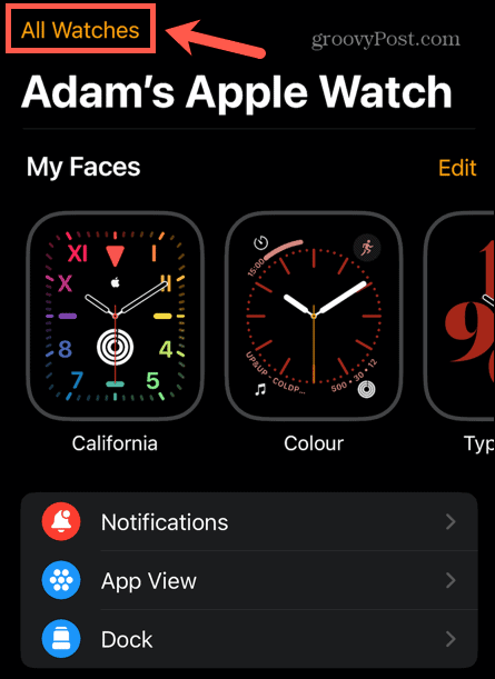 apple watch todos los relojes