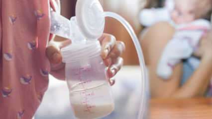 ¿Cómo extraer y almacenar la leche materna indolora? Método de ordeño con bomba manual y eléctrica