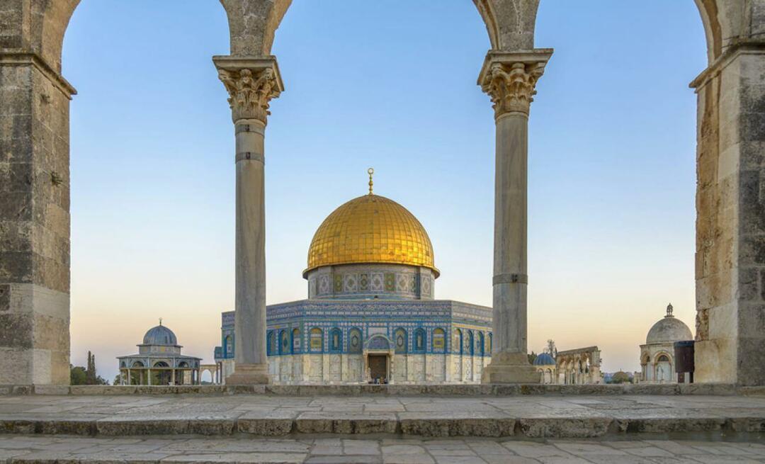 ¿Dónde está Jerusalén? ¿Por qué es importante Jerusalén? ¿Por qué es tan importante Masjid al-Aqsa?