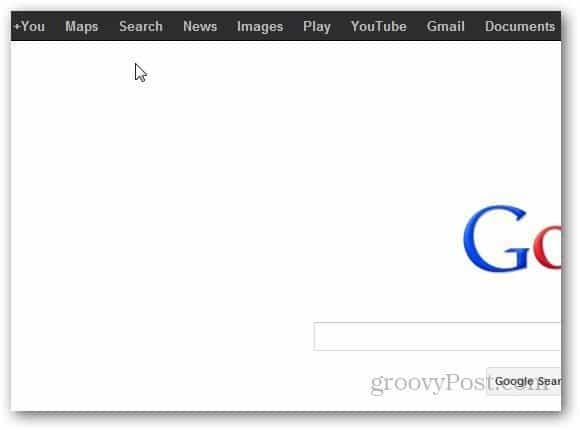 Personalizar la barra de navegación de Google en Google Chrome [Extensión]