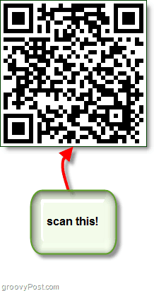 escaneo de código QR de bloqueo automático para descargar