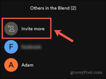 spotify invitar más