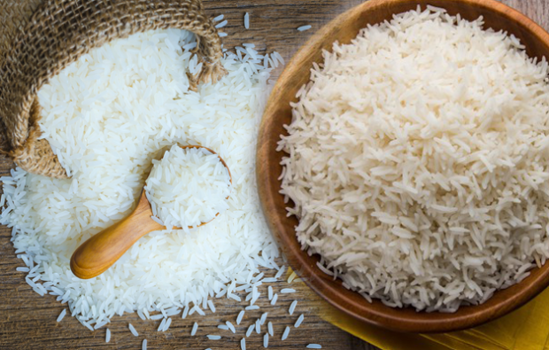 Dieta de arroz crudo