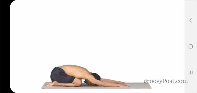 seguimiento de video de yoga
