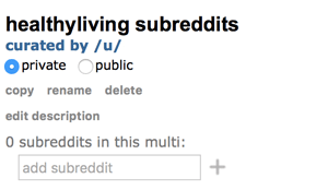 agregar subreddits a multireddit