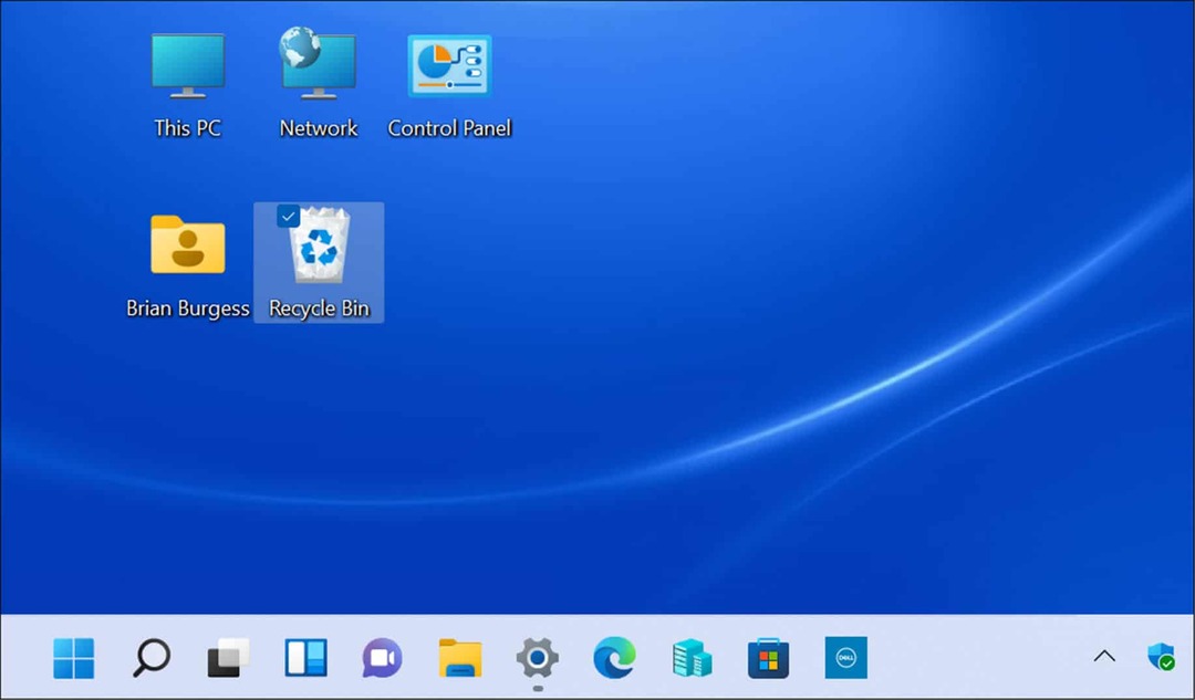 Cómo mostrar iconos de escritorio heredados en Windows 11