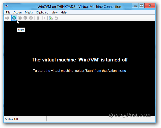 Crear una máquina virtual con Hyper-V en Windows 8