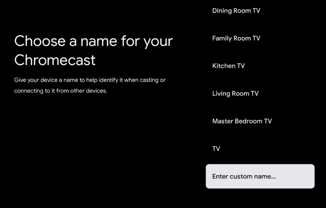 Cómo cambiar el nombre de su Chromecast con Google TV