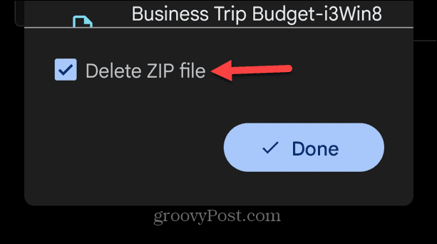 Usar archivos zip en Android