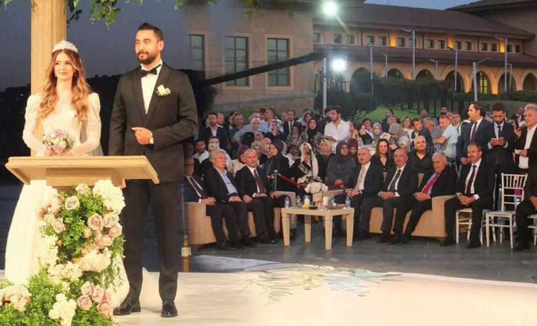 ¡Feyza Başalan y Çağatay Karataş se casaron! Los políticos acudieron en masa a la boda.