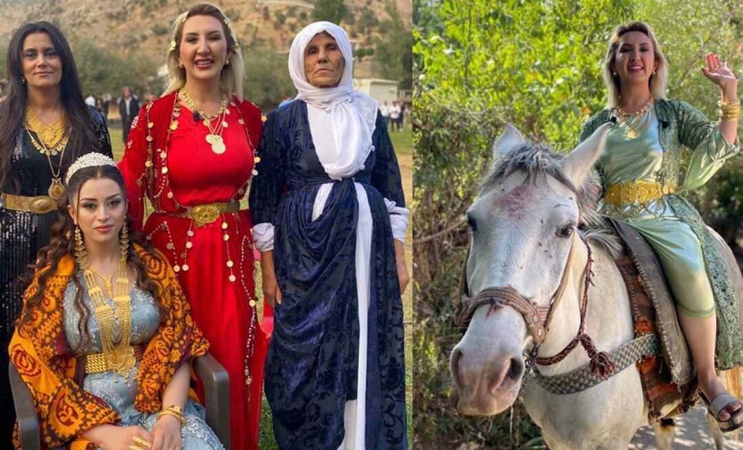 ¡Bahar Kapıda es el invitado de una boda tribal que duró 2 días y 2 noches en Şırnak esta semana!