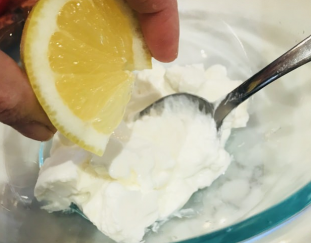 cura de yogurt y limon