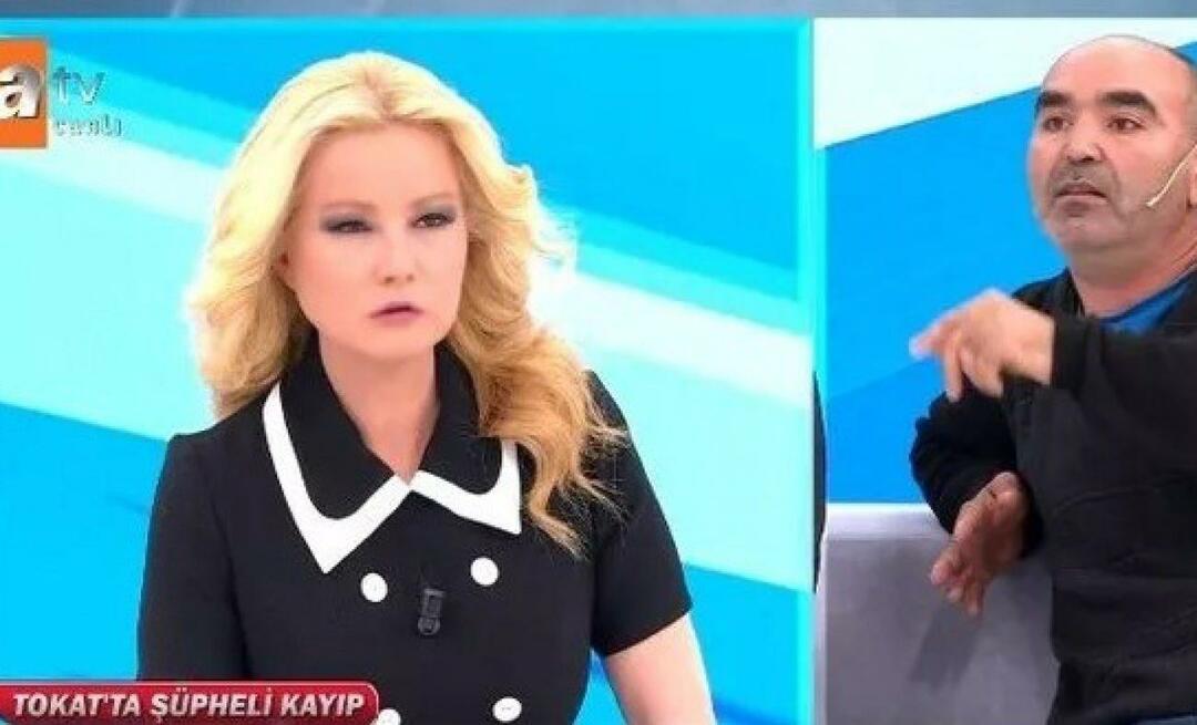 ¡Amenazó a Müge Anlı en una transmisión en vivo! 
