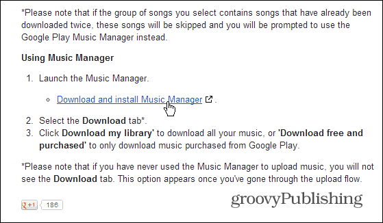 Descargar Google Music Manager