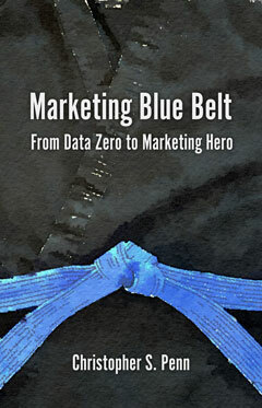 portada del libro cinturón azul de marketing