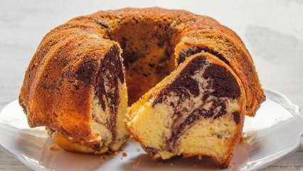 ¿Cómo hacer el pastel de mármol de brownie más fácil del mundo? Receta deliciosa de pastel de mármol
