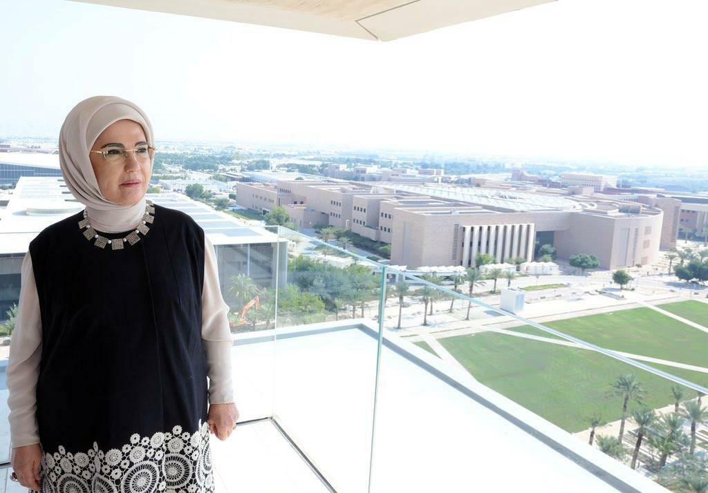 Visita de la primera dama Erdogan a Qatar 